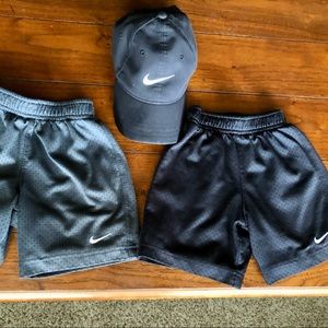 2T/3T Nike Shorts & Hat